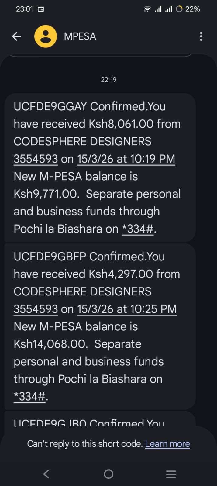 M-Pesa Withdrawal